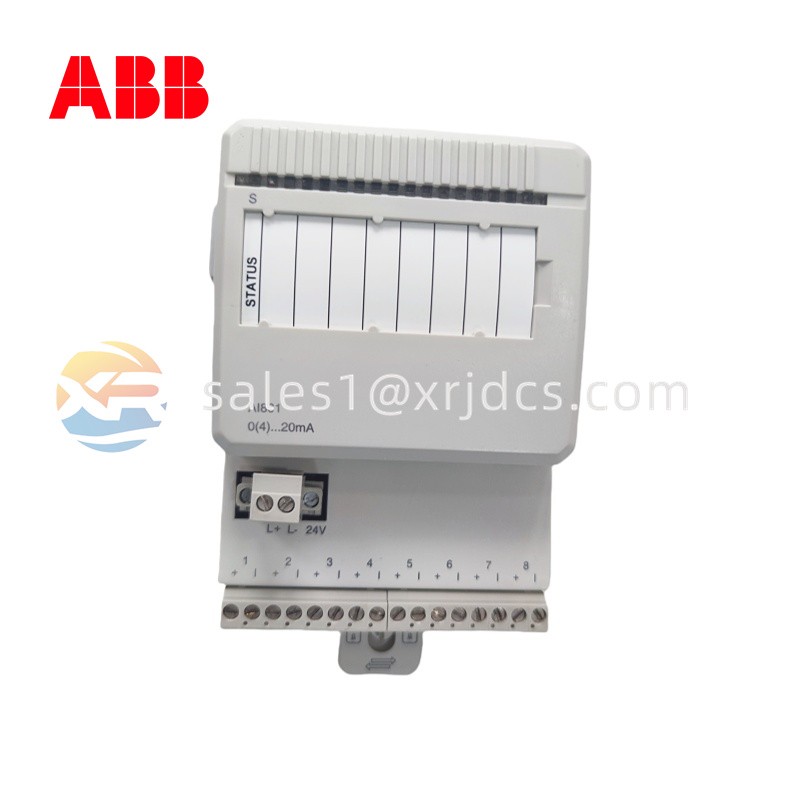 ABB AI801 – Analog Input Module (800xA / AC800M Series)0